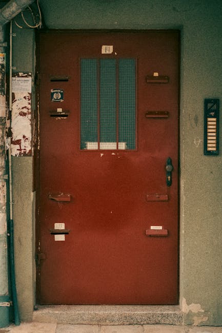 Entry door to Fitbandagerbar studio